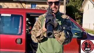 The best Airsoft GBB AR15 in price range 300 €  😳 The APS X2 Co2 GBB Airsoft AR15 unboxing review [upl. by Idnam]