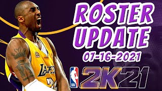 How to install Official Roster Update  NBA 2K21 [upl. by Kcam]