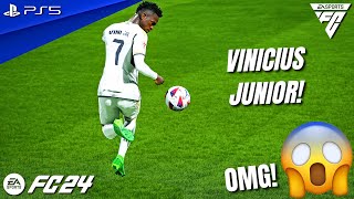 FC 24  Vinicius Junior Best Goals Compilation  PS5™ 4K60 [upl. by Artcele]