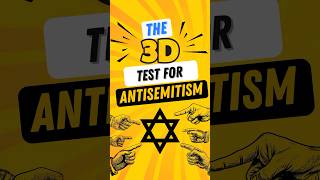 The 3D Test for Antisemitism😮 shorts jewish [upl. by Nwahsak401]