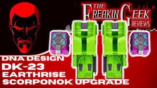 DNA Design DK23 Earthrise Scroponok UPGRADE EmGos Transformers Reviews N Stuff [upl. by Yebba445]