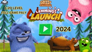 Grizzy and the Lemmings Launch 2024 120 LEVEL Ep345 [upl. by Leinoto]