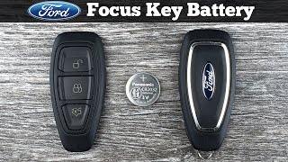 How To Replace FORD FOCUS Remote Key Fob Battery 2012  2018 DIY Change Replacement Key Batteries [upl. by Bricker]