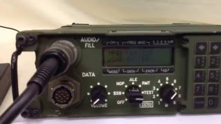 Harris PRC138 HF Military Radio  Manpack For Sale UK [upl. by Haag]