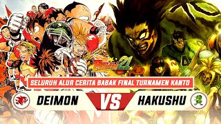 FINAL KANTO DEIMON DEVIL BATS VS HAKUSHU DINOSAURS  Eyeshield 21 Chapter 241 sd 274 [upl. by Nalod]