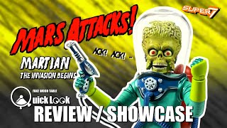 Mars Attacks ULTIMATES  Martian The Invasion Begins Quick Look Review  Showcase [upl. by Tsenre]