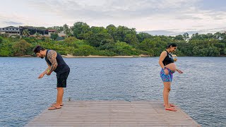 Pescando com linhada de mão e colhendo iscas das rochas [upl. by Sioled]