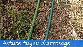 Astuce pour Tuyau dArrosage qui Plie tout le Temps [upl. by Oirazan]