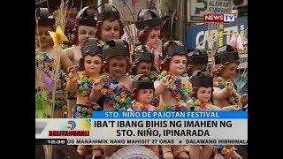 BT Ibat ibang bihis ng imahen ng Sto Niño ipinarada [upl. by Barn942]