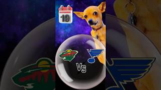 Minnesota Wild 🆚 St Louis Blues  Butters’ NHL PREDICTION shorts [upl. by Selmore]