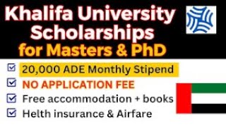 Fully Funded Masters and PhD Scholarships for spring 2025 [upl. by Ibbor]