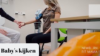 20 weken zwanger spannende echo tweeling  nieuw peuterbed  VLOG 1  Kimberly Newborn Fit Mama [upl. by Viguerie]