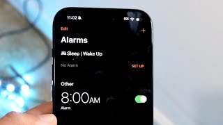 How To Setup Alarms On iPhone 15iPhone 15 Pro [upl. by Assereht]