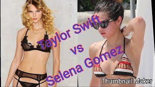 Taylor swift vs Selena Gomez bikini image [upl. by Harneen]