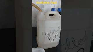 Distilled water plant preparation of Distilled water [upl. by Atikan]