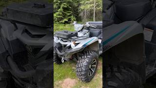 Yamaha Grizzly 700 gets brand new tires [upl. by Steffi112]