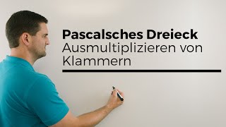 Pascalsches Dreieck zum Ausmultiplizieren von Klammern wichtig für hMethode [upl. by Thatcher]