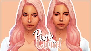 PINK CLOUD 💕☁️  The Sims 4 Create A Sim  FULL CC LIST [upl. by Nylednarb899]