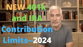 New 2024 401k and IRA Contribution Limits [upl. by Latsyc422]