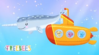 Narwhal Narwhal  The Treebees Kids Songs  Learning About Nature [upl. by Ternan259]