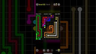 Flow Free  Manias  15x15 Mania  Level 85 [upl. by Naid844]