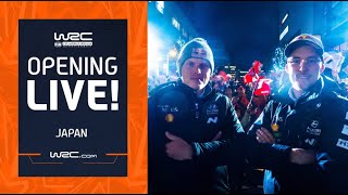 🔴 Opening Ceremony LIVE  WRC FORUM8 Rally Japan 2024 [upl. by Giffie371]