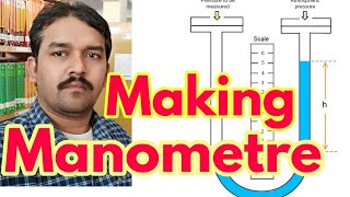 How to make Manometer and use it [upl. by Harrad932]