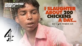 Indias Slumkid Reporters  Unreported World Shorts  Channel 4 [upl. by Anayik]