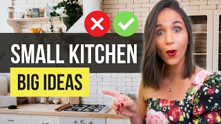 ✅ TOP 10 SMALL KITCHEN Interior Design Ideas and Home Decor  Tips and Trends [upl. by Udela20]