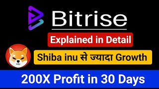 BitRise Token Review in detail  200X Price Pump in 30 days  Bitrise Token Price Prediction [upl. by Ayala]