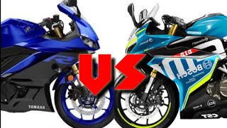 CFMOTO 300sr Vs YAMAHA R3 COMPARISON [upl. by Arjun]