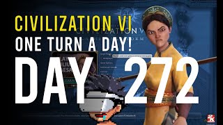 This is TOO INTENSE  Civ 6  Day 272 [upl. by Glasgo]