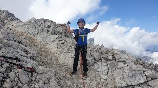 Alpspitze Klettersteig mit Kind DAV Landsberg [upl. by Ena679]