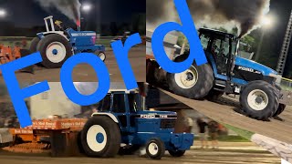 Ford Tractor Pulling Highlights in Drayton Fair [upl. by Jordans]