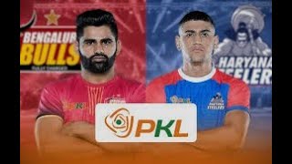 PRO Kabbadi Live 2024 BENGALURU BULLS VS HARYANA STEELERS [upl. by Ellehcir]