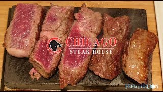 Cook your own Steaks  Chicago Steakhouse in Croydon [upl. by Ayle]