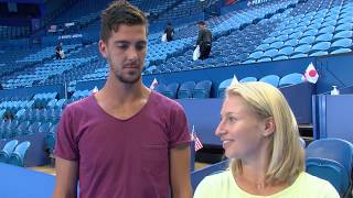 Team Australia How well do you know each other  Mastercard Hopman Cup 2018 [upl. by Gottwald]