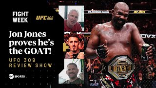 THE GOAT 🐐 Jon Jones Channels Bruce Lee To Retire Stipe UFC309 Review Show with Tom Aspinall 🍿 [upl. by Magee]