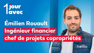 Un jour avec Emilien ingénieur financier et chef de projets copropriétés  Hellio Talent [upl. by Demmahom]