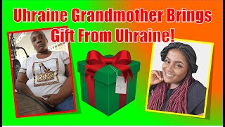 Uhraine Grandmother brings gift from Uhraine [upl. by Lachman]