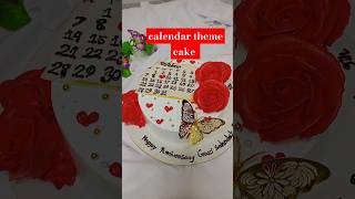 calendar theme cake dessert sweetcake sweetfood dessertfood love cakebread confectionery [upl. by Briney]