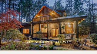 PICTURESQUE Anmore Home Minutes from Buntzen Lake  3025 Anmore Creek Way  4K Tour by Carolyn Pogue [upl. by Gunas485]