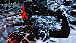 SpiderMan 2 Venom Suit Peter All Evil amp Badass Moments 2023 PS5 4K 60FPS [upl. by Ssalguod]