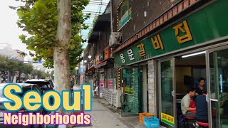 Seoul Korea  Walking Tour of Neighborhood  4K  Yongmundong Yongsangu 3 16319 [upl. by Halliday63]