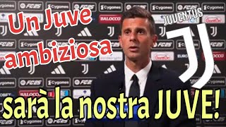 Thiago Motta a Sky quotQuesta sarà la nostra Juve Una Juve ambiziosaquot 🤍🖤💪👍 [upl. by Leontina794]