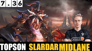 🔥TOPSONSLARDAR MID 736  DOTA 2 HIGHEST MMR MATCH dota2 dota2gameplay topson [upl. by Dowzall]