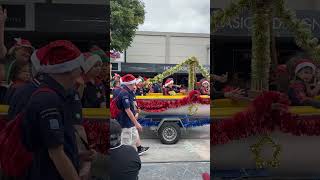 boat floats at Glenelg Christmas Pageant australia shorts [upl. by Marlea37]