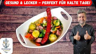 Deftiges Rosenkohl Eintopf Rezept Perfekt für kalte Tage [upl. by Nibor]