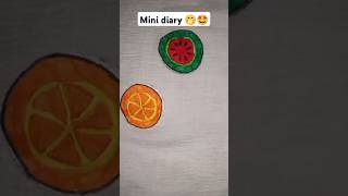 Mini diary 🤩 paper craft DIY trendingshorts viralvideo viralshort youtubeindia diy papercraft [upl. by Dias]