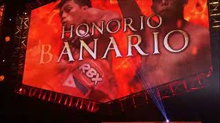 Team Lakays Honorio Banario walkout at ONE CONQUEST OF CHAMPIONS in Manila Philippines [upl. by Mychael783]